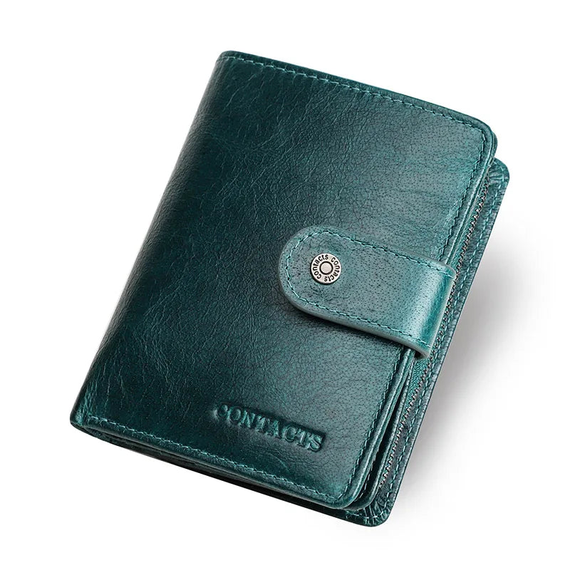 Genuine Leather RFID Wallet