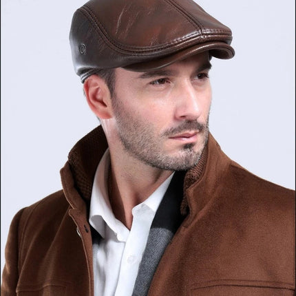 Genuine Cowhide Leather Dad Hat
