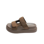 Women's Summer Velcro Sport Sandals – Thick Sole Casual Beach Slides-HighTouch