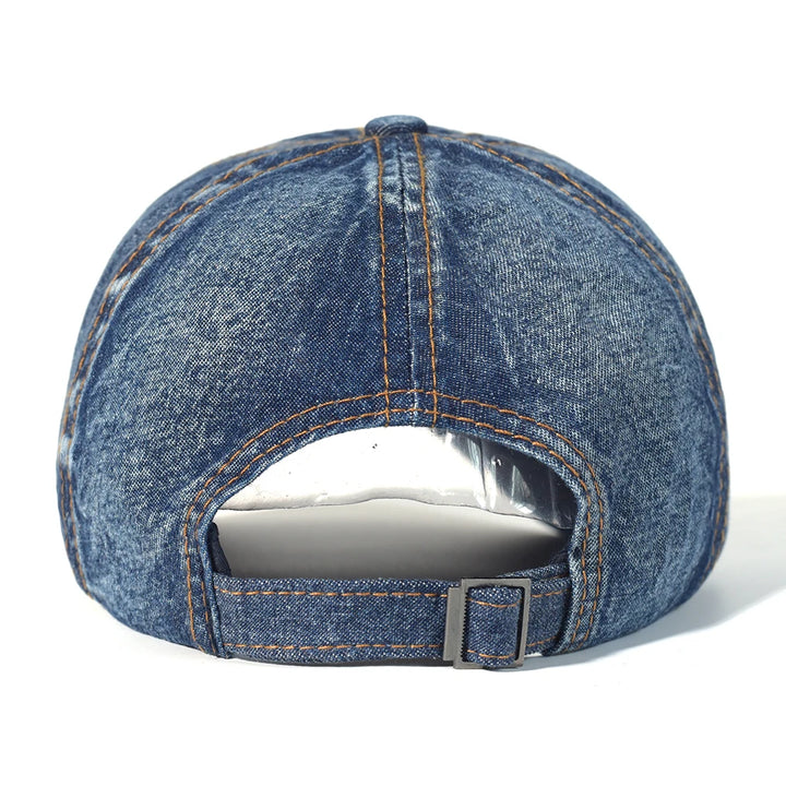 Vintage Washed Cotton Low-Profile Baseball Cap – Unisex Adjustable Dad Hat-HighTouch