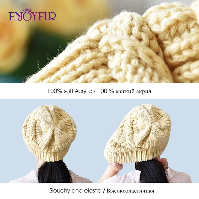 Oversized Chunky Knit Beanie