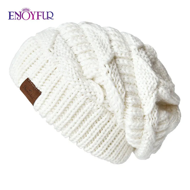 Oversized Chunky Knit Beanie