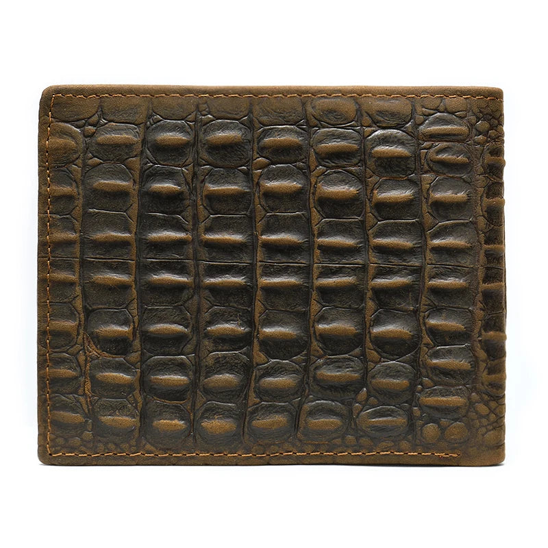 Premium Slim Cowhide Bifold Wallet