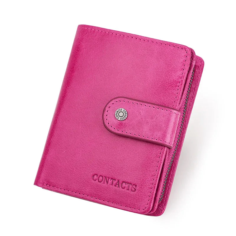 Genuine Leather RFID Wallet