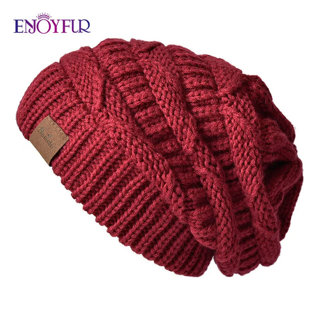 Oversized Chunky Knit Beanie