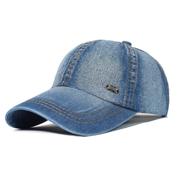 Vintage Washed Cotton Low-Profile Baseball Cap – Unisex Adjustable Dad Hat-HighTouch