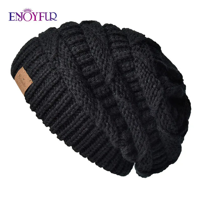 Oversized Chunky Knit Beanie