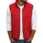 Men’s Cotton-Padded Sleeveless Vest-HighTouch