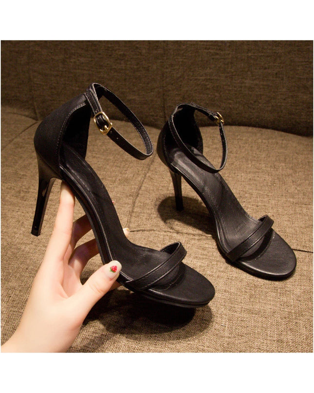 Spring Women's High Heels Rhinestones Fashion Pointy Heels