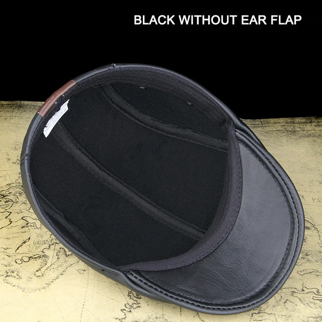 Genuine Cowhide Leather Dad Hat