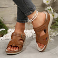 ComfortWalk Plus Size Breathable Walking Sandals-HighTouch