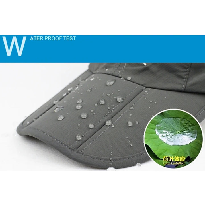 Water Proof Quick-Dry Outdoor Cap − Waterproof, Breathable, Foldable Unisex Hat-HighTouch