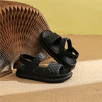 Women’s Thick Sole Wedge Sandals – Non-Slip Beach & Skirt Slides-HighTouch