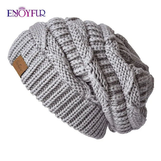 Oversized Chunky Knit Beanie