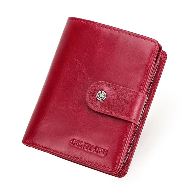 Genuine Leather RFID Wallet