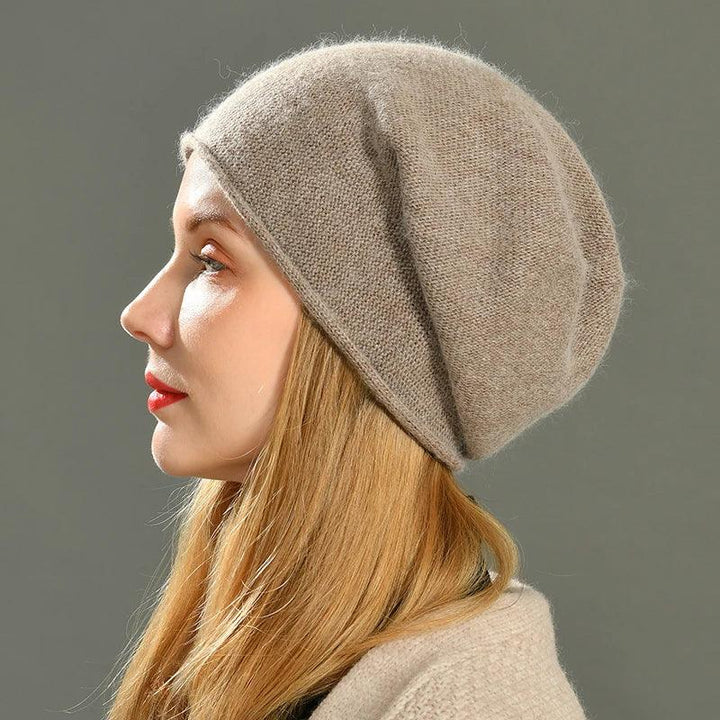Women’s Soft Wool Slouch Beanie for Winter