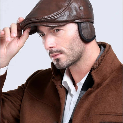 Genuine Cowhide Leather Dad Hat