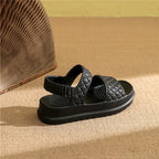 Women’s Thick Sole Wedge Sandals – Non-Slip Beach & Skirt Slides-HighTouch