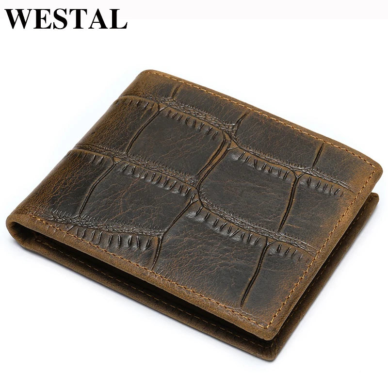 Premium Slim Cowhide Bifold Wallet