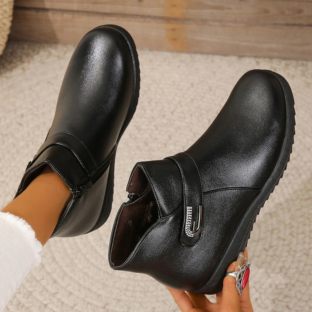 Women's Warm Winter Snow Boots – Cozy, Non‑Slip Safety – HighTouch