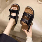 Summer Fashion Sandals for Women – Peep Toe, Lightweight, Rhinestone Decor-HighTouch