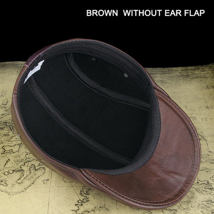 Genuine Cowhide Leather Dad Hat