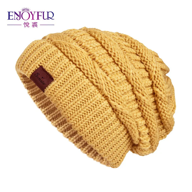 Oversized Chunky Knit Beanie