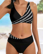 Solange | Women's Printed Flattering Bikini Set for Beach