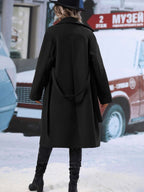 Elegant Helsinki Double-Breasted Coat – Women’s Tailored Outerwear-HighTouch