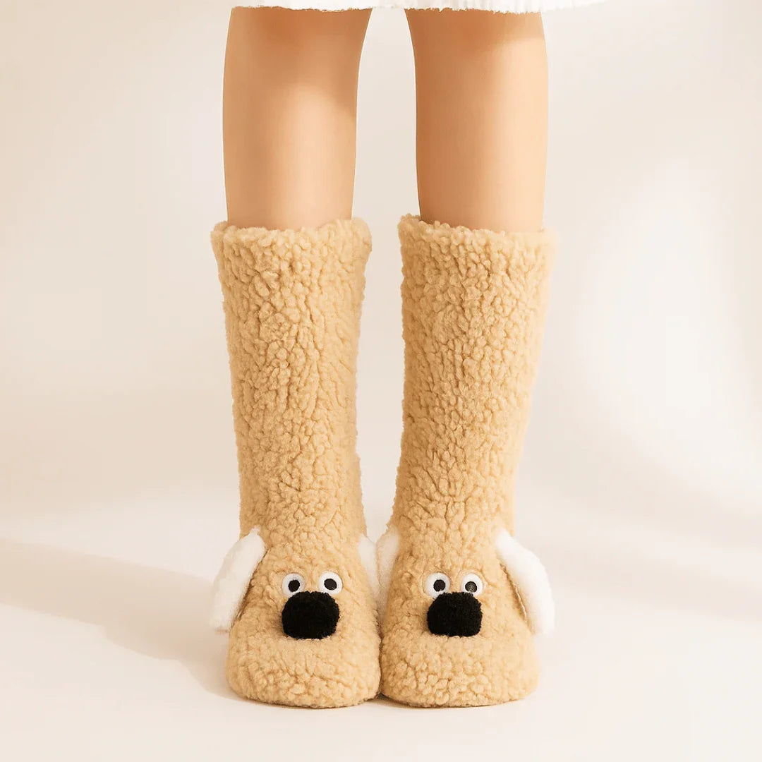 Women's Sherpa Socks – Warm, Fluffy & Cosy