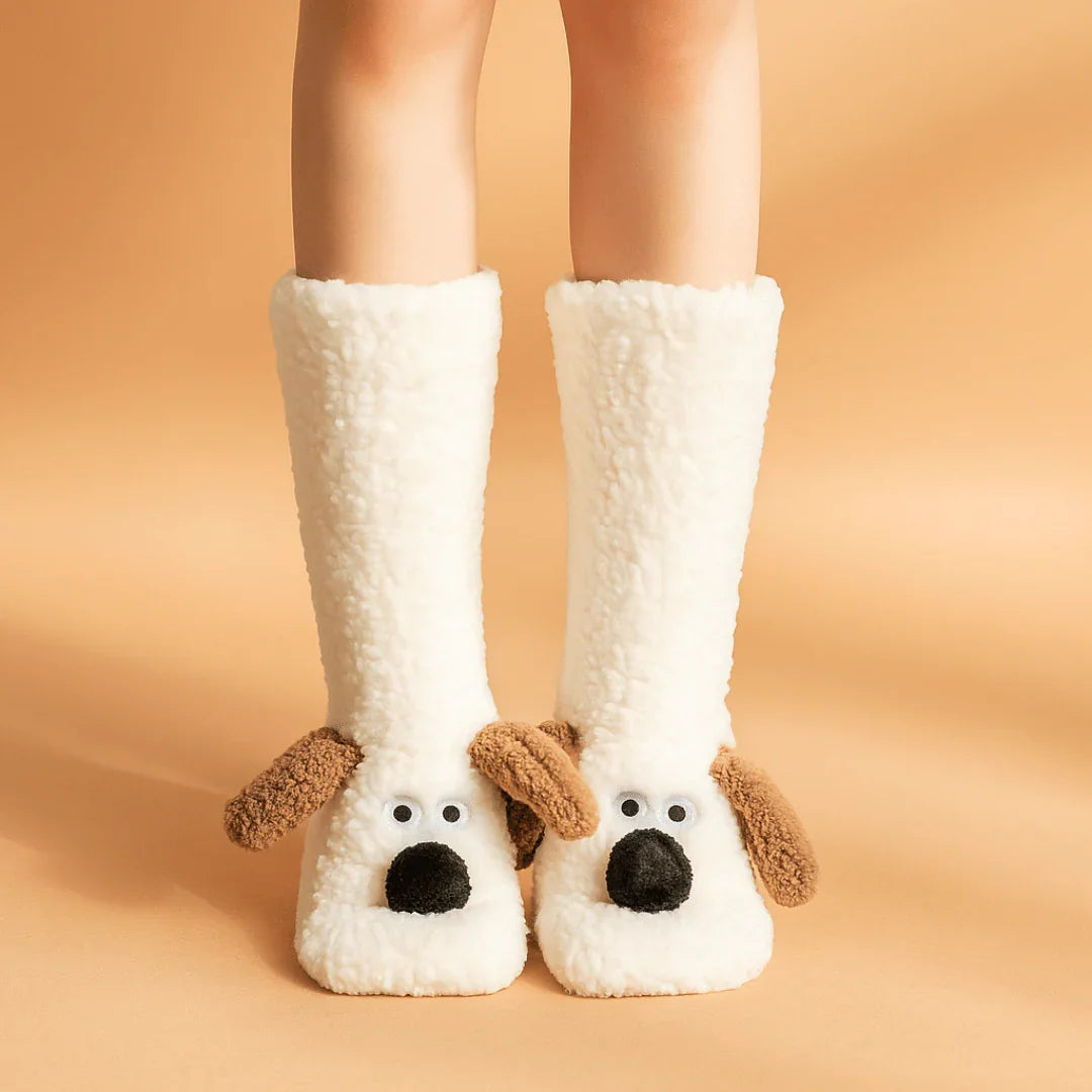 Women's Sherpa Socks – Warm, Fluffy & Cosy
