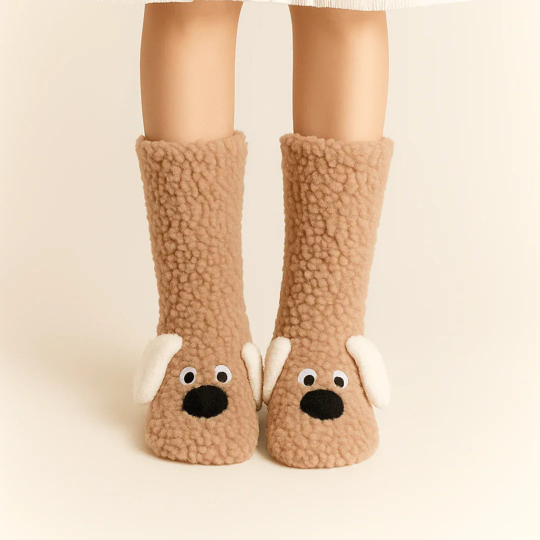 Women's Sherpa Socks – Warm, Fluffy & Cosy