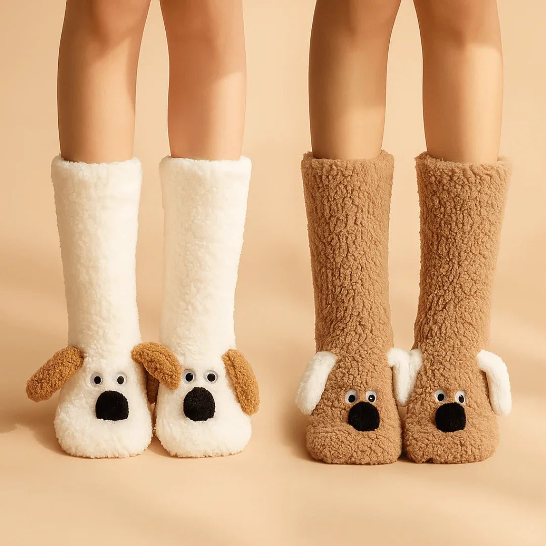 Women's Sherpa Socks – Warm, Fluffy & Cosy