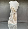 White ceramic Square Vase - HighTouch 