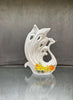 White Rose Decorative Swan - HighTouch 