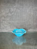 Glazed Ceramic Craved Flower Bowl - HighTouch 