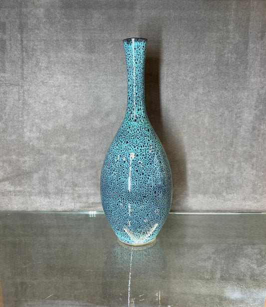 Glazed Ceramic Gourd Vase - HighTouch 