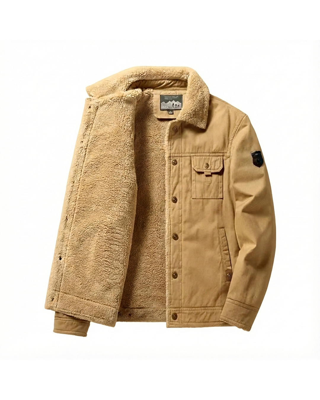Men's Sherpa Lined Trucker Jacket
