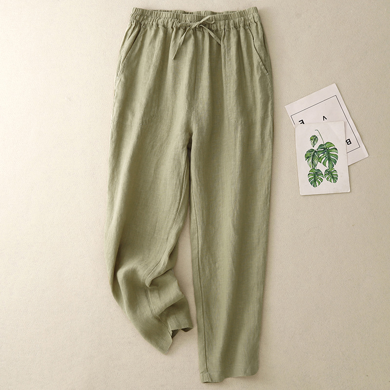 Avalon Summer Loose Fit Linen Pants