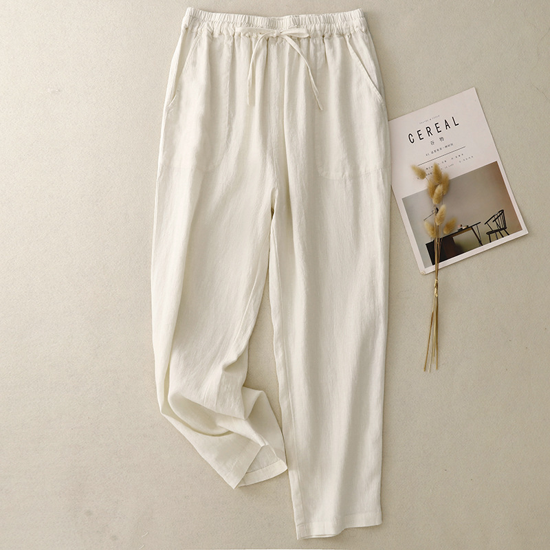 Avalon Summer Loose Fit Linen Pants