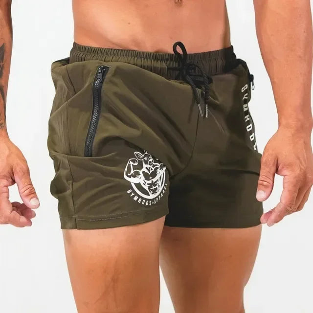 Men's Athletic Gym Shorts - Breathable Workout & Running Shorts