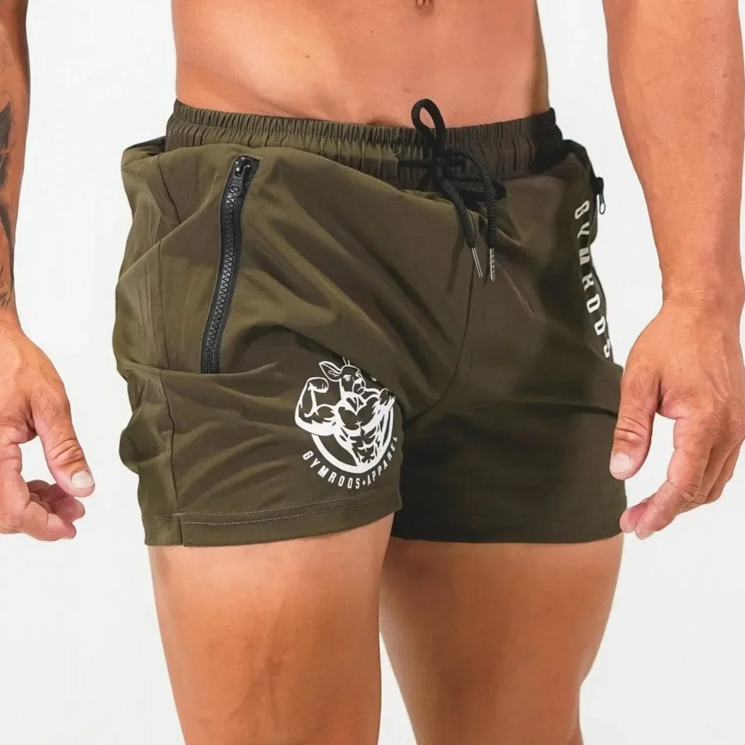 Men's Athletic Gym Shorts - Breathable Workout & Running Shorts