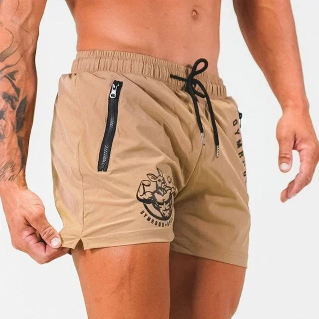 Men's Athletic Gym Shorts - Breathable Workout & Running Shorts