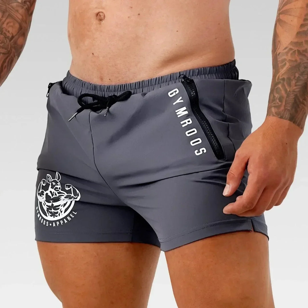 Men's Athletic Gym Shorts - Breathable Workout & Running Shorts