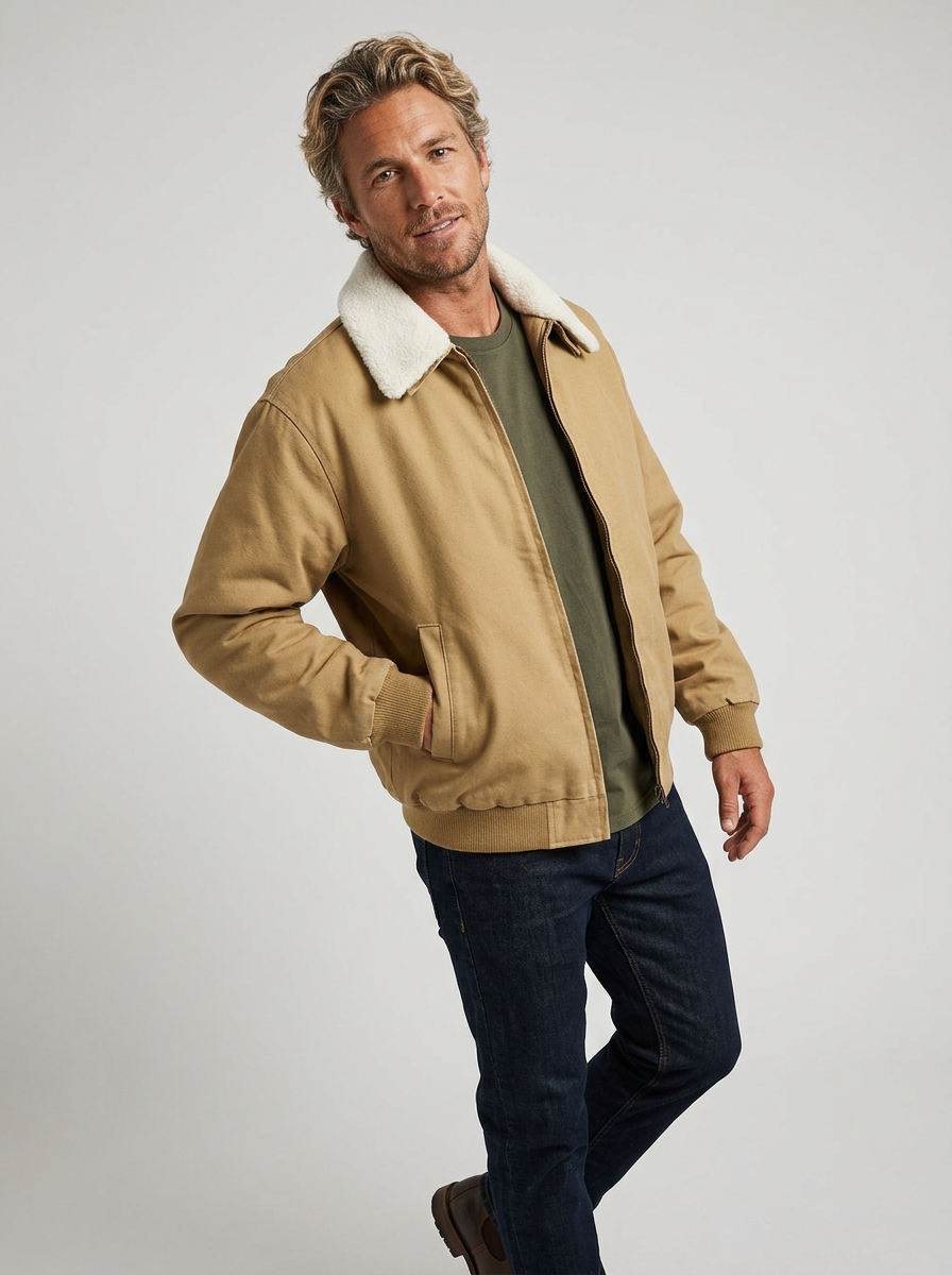 Bomber Jacket Shearling Limited