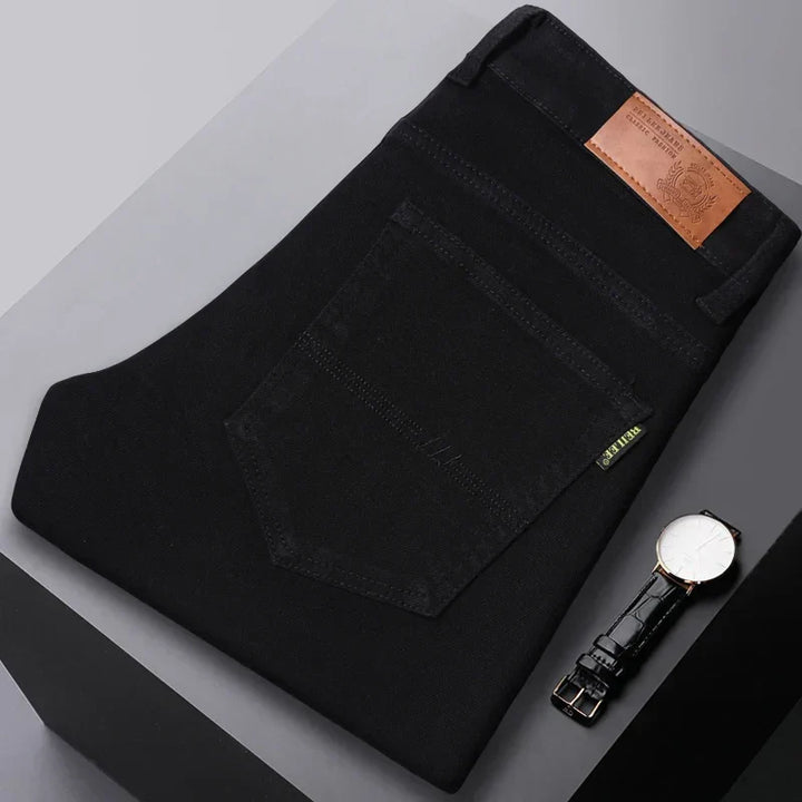 Men's Casual Jeans - Stylish Comfort Fit Straight Leg Denim Pants