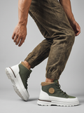 Mens High Top Shoes Lace Up Platform Chunky Sole Streetwear Sneakers