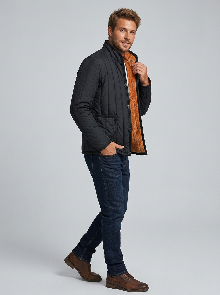 Puffer Jacket Fleece Luxe