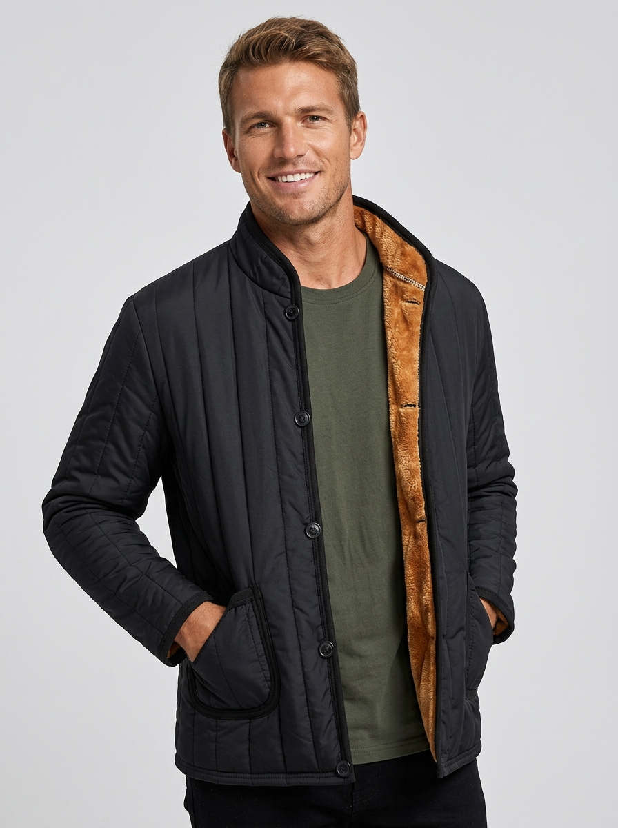Puffer Jacket Fleece Luxe