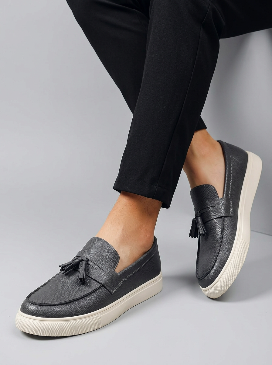 Mens Tassel Loafers Slip Everyday Wear Comfort
